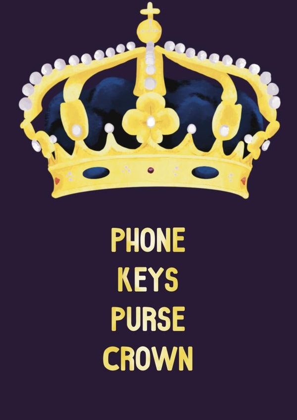 You’re a Queen card created by Flockadoodle