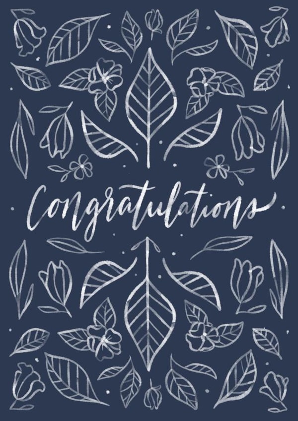 Modern Lace Congratulations created by Charlotte Hill Vandenburg