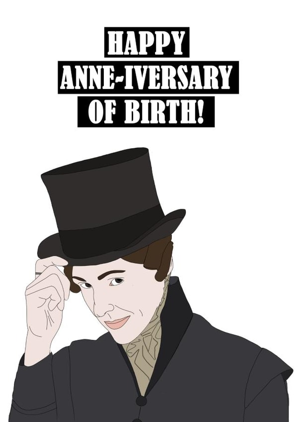 Gentleman Jack - Birthday card created by Jazzy Doodles do