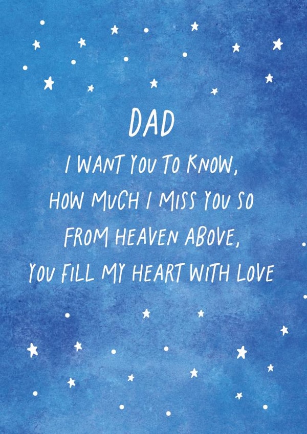 Cards to Heaven - You fill my heart with love created by Percy & Pearl