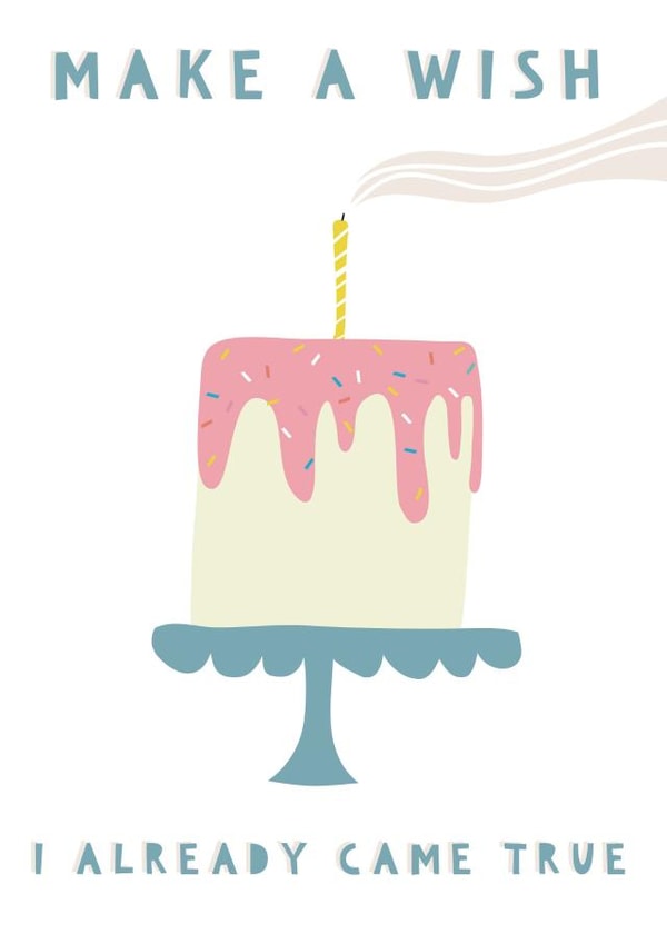 Make A Wish Birthday Cake created by Jessica Eyre