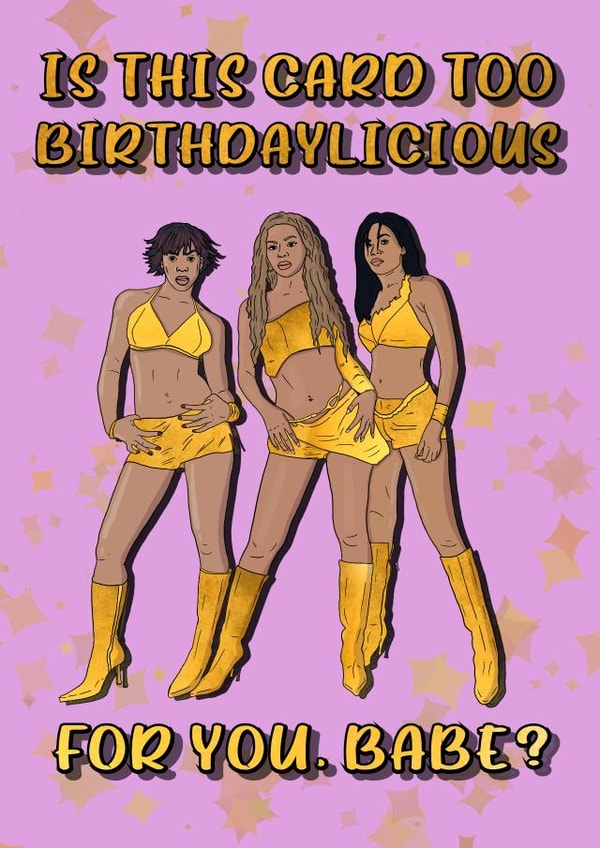 Birthdaylicious card created by DigiArtCo