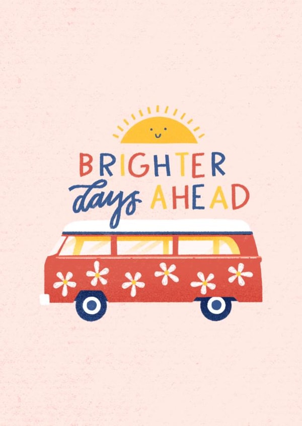 Brighter Days Ahead created by Collyn Wooden Illustration