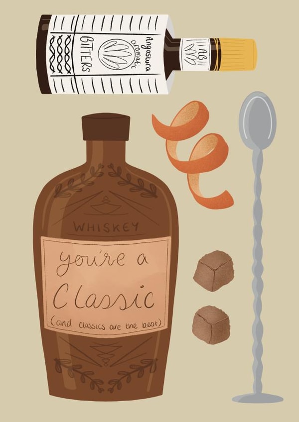 You're a classic Card created by Rhianna Louise Studio