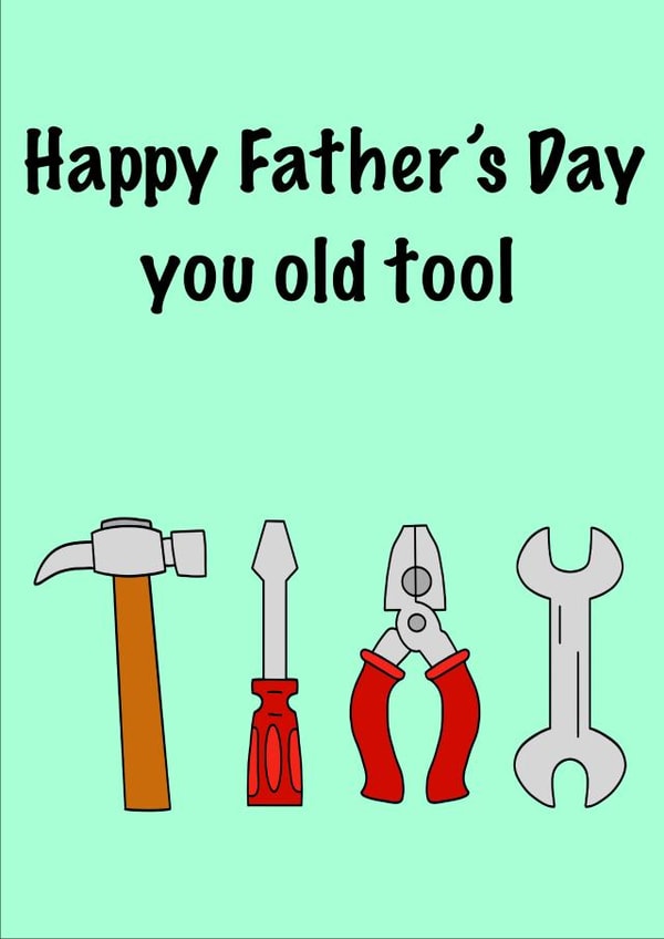 Funny Fathers Day card created by SCHE BY MIMI