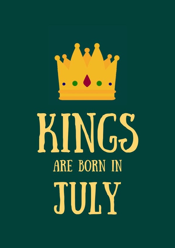 For Him July Birthday Card created by SJdesigns