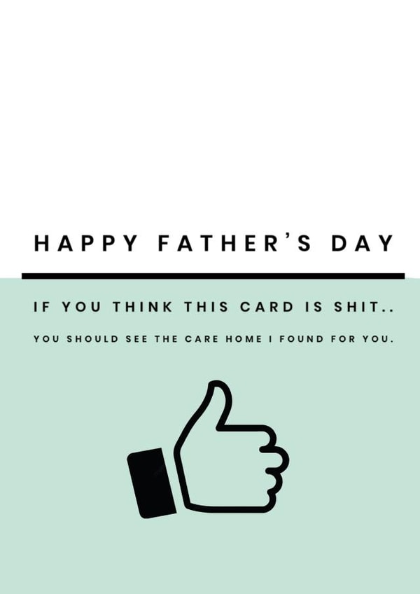Funny Father’s Day Card created by Jade Collins