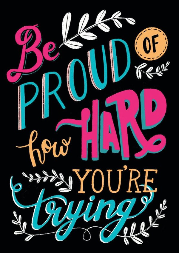 Be Proud, Self Love Card created by Shikha Nambiar