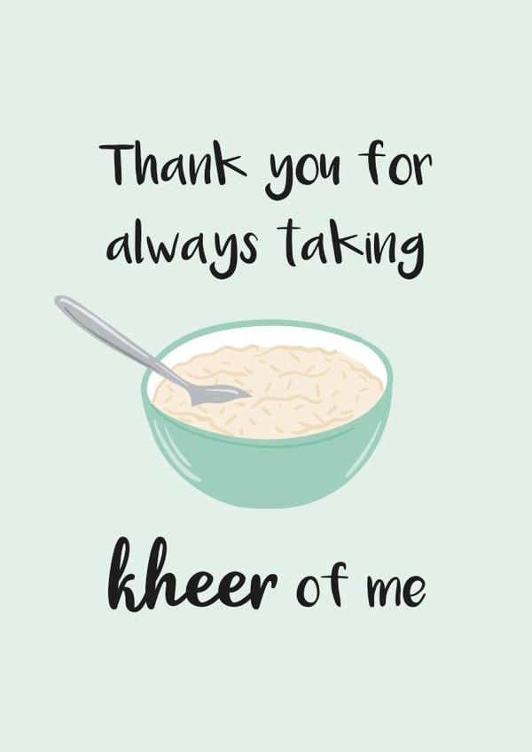 Father's Day Take Care Of Me Thank You Card created by Gheetings Cards