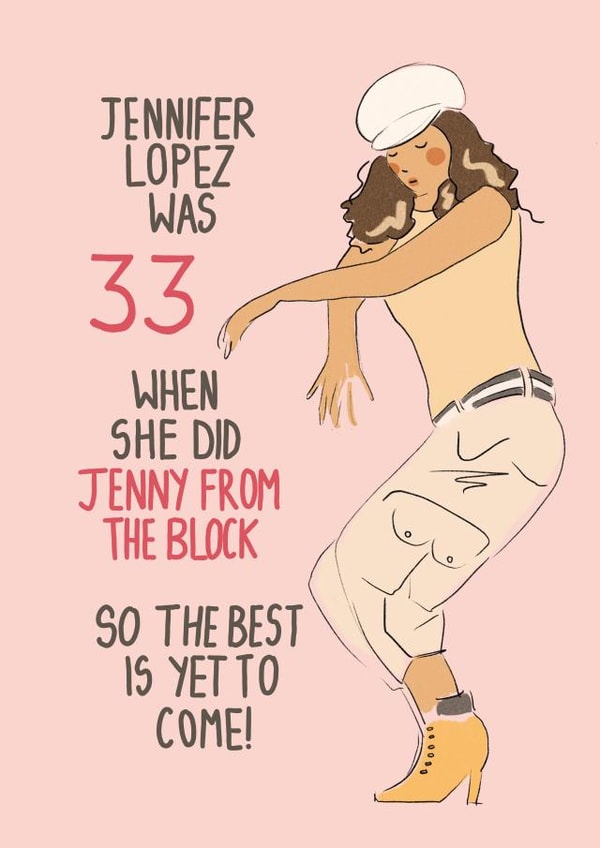 33rd Birthday - The Best is Yet to Come! created by Miranda Elder