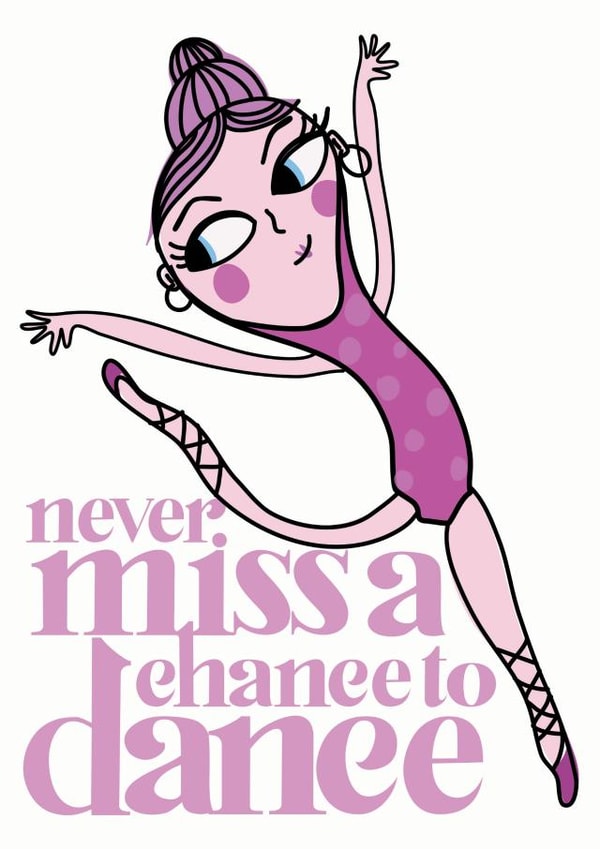 Inspirational Chance to Dance Card created by Elnup