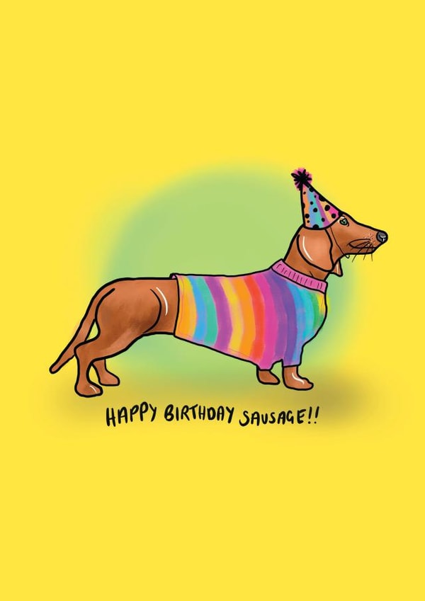 Happy Birthday Sausage! created by Just Daydreaming