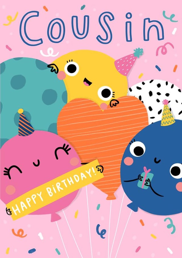 Happy Birthday Cousin! created by Jess Moorhouse