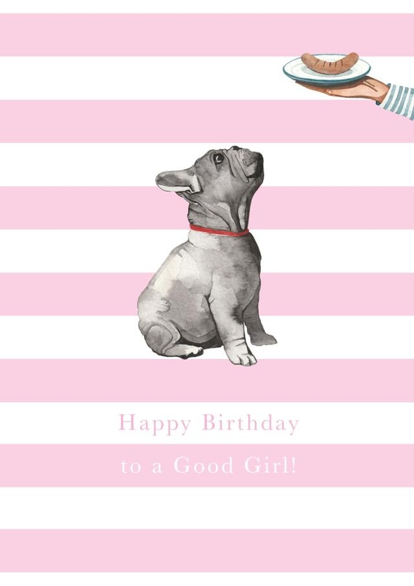 French Bulldog Birthday Card - Birthday Girl created by Paper Maven