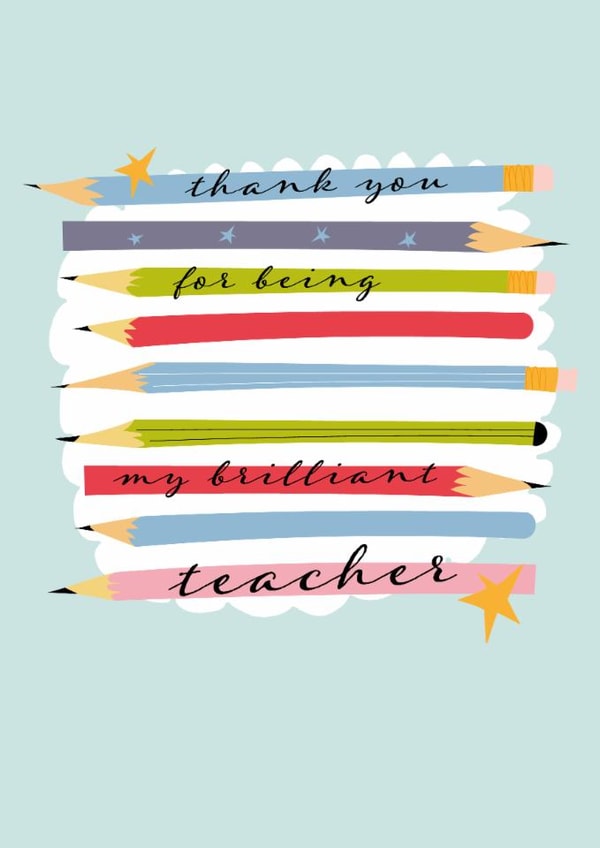 Thank You Teacher created by Alison Porter