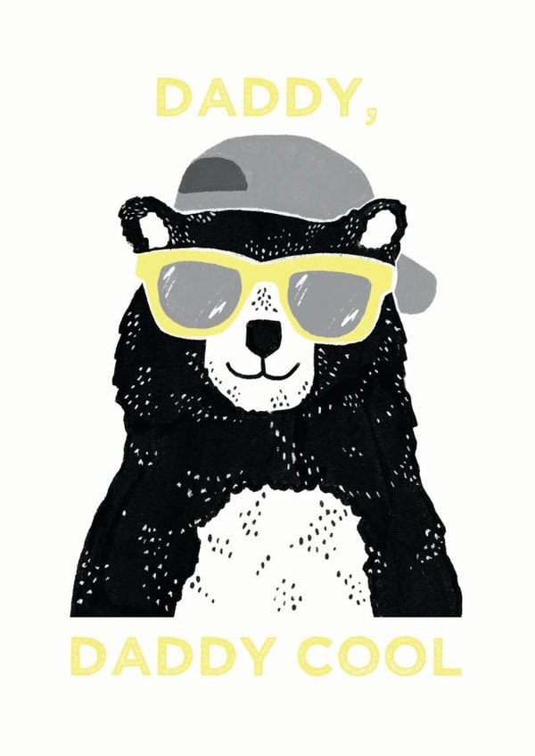 Daddy Cool Card created by Little Prints Charming