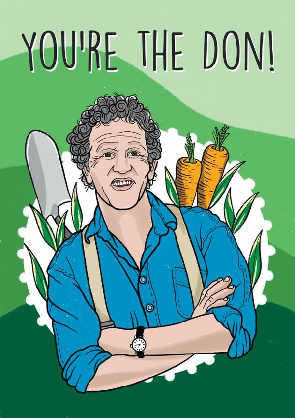 The Don! - Monty Don created by Little Hawk Studio