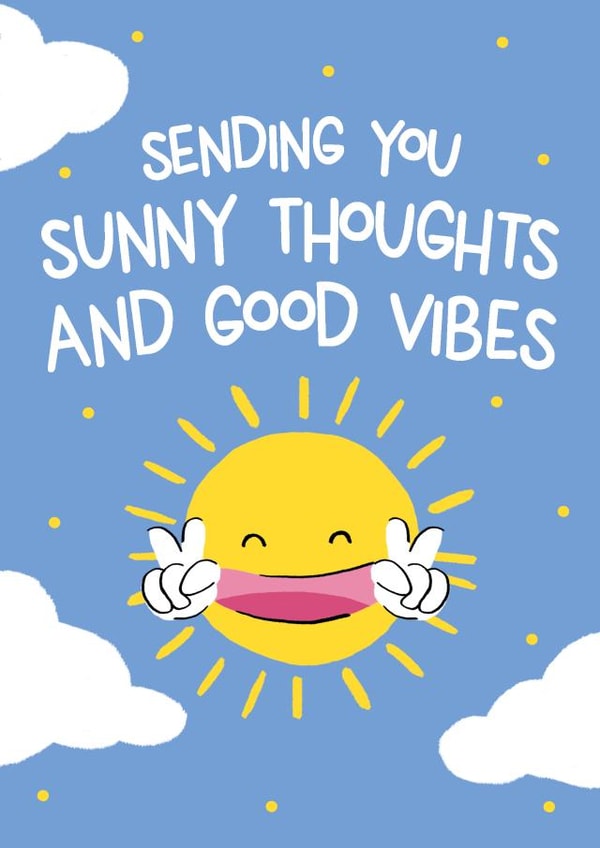 Sunny thoughts & Good vibes created by Wild Card
