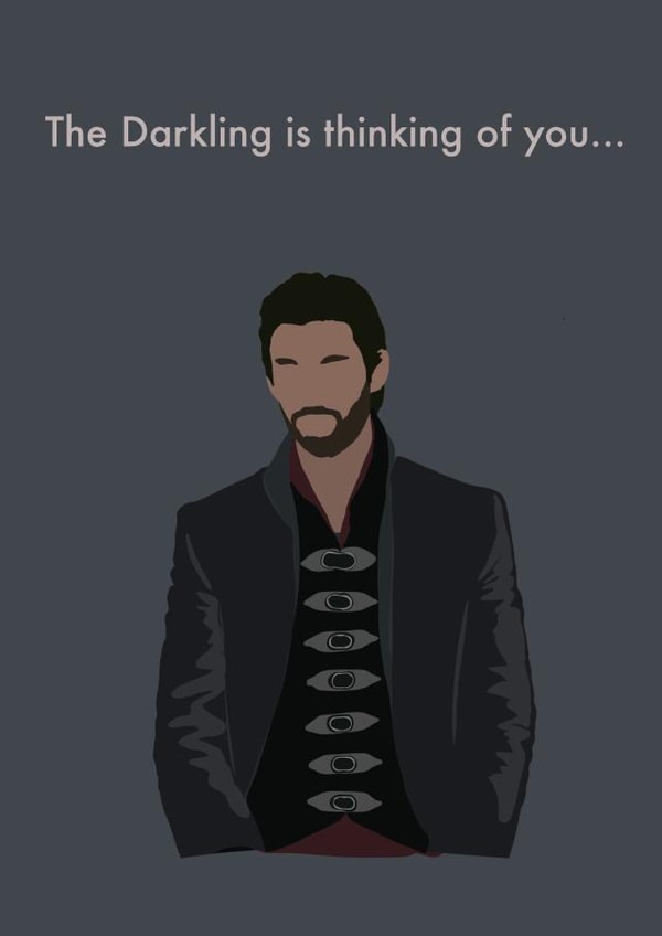 The Darkling Thinking of You Card created by Steph Yt Shop