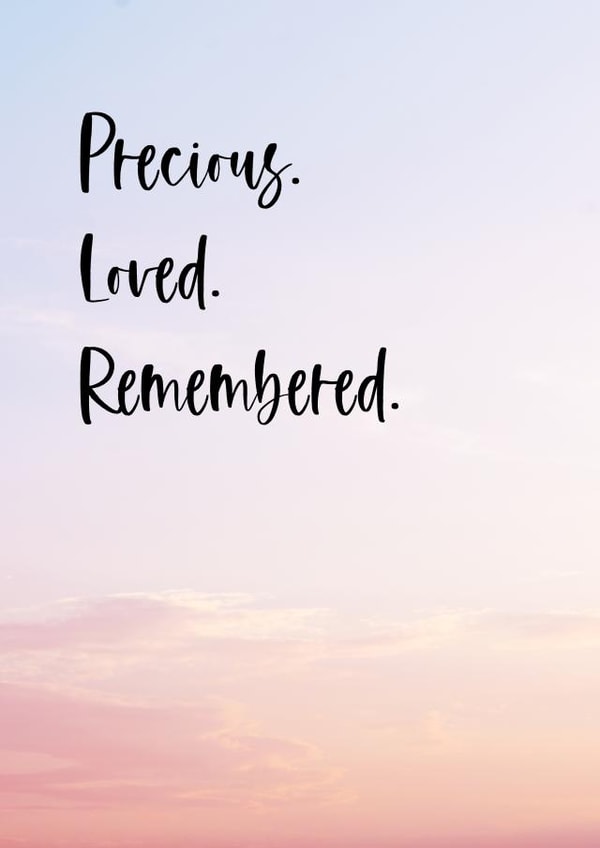 Sunset Sky Sympathy Card created by Betty & Nell