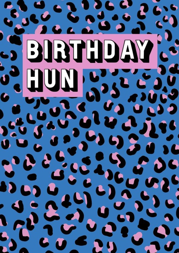 Happy birthday to the birthday hun created by EJF Illustration