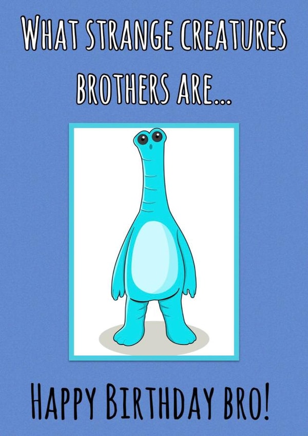 What Strange Creatures Brothers Are created by Creative Creator