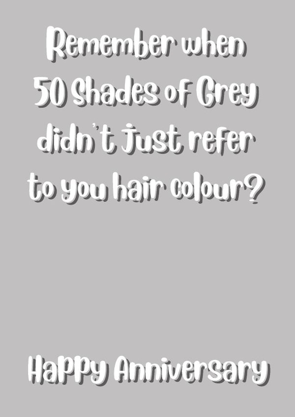 50 Shades of Anniversary created by Codfish Design