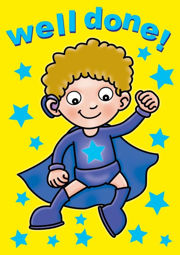 Well Done Hearing Aid Card created by Rowey Coops