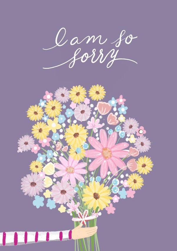 I am so sorry heartfelt apology card created by Fatema Khambati
