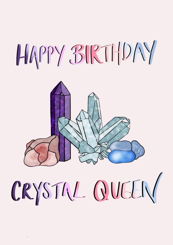 HAPPY BIRTHDAY CRYSTAL QUEEN created by Luna Magicis 