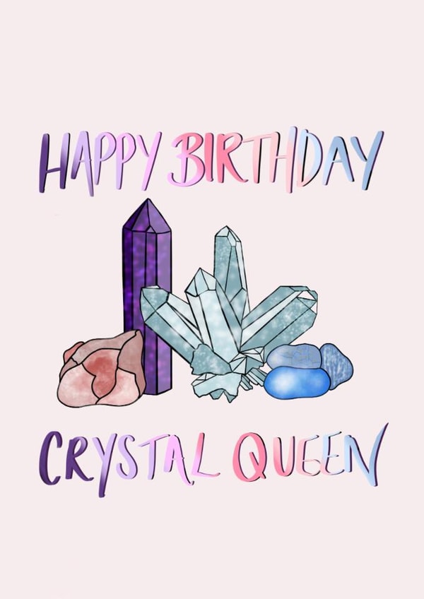 HAPPY BIRTHDAY CRYSTAL QUEEN created by Luna Magicis