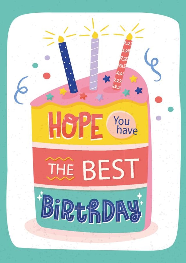 Hope you have the best birthday! created by Chasing Cards