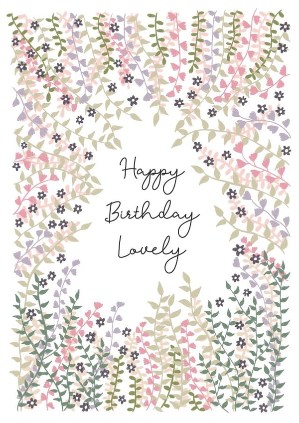 Happy Birthday Lovely created by Melissa James