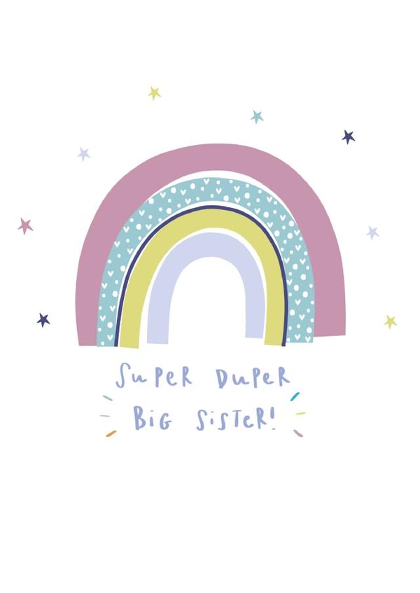 Big Sister Card created by Hey Little Ginger