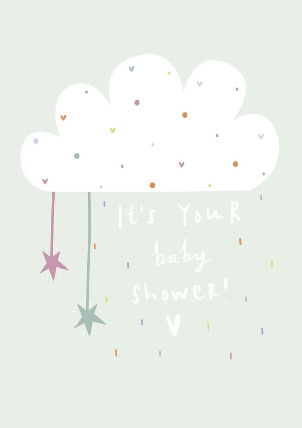 Baby Shower Card created by Hey Little Ginger