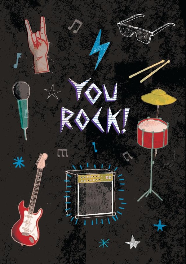 You rock! created by Pencilface