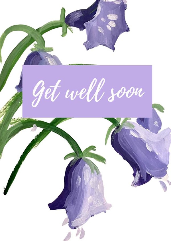 Get well soon created by Alona Markina