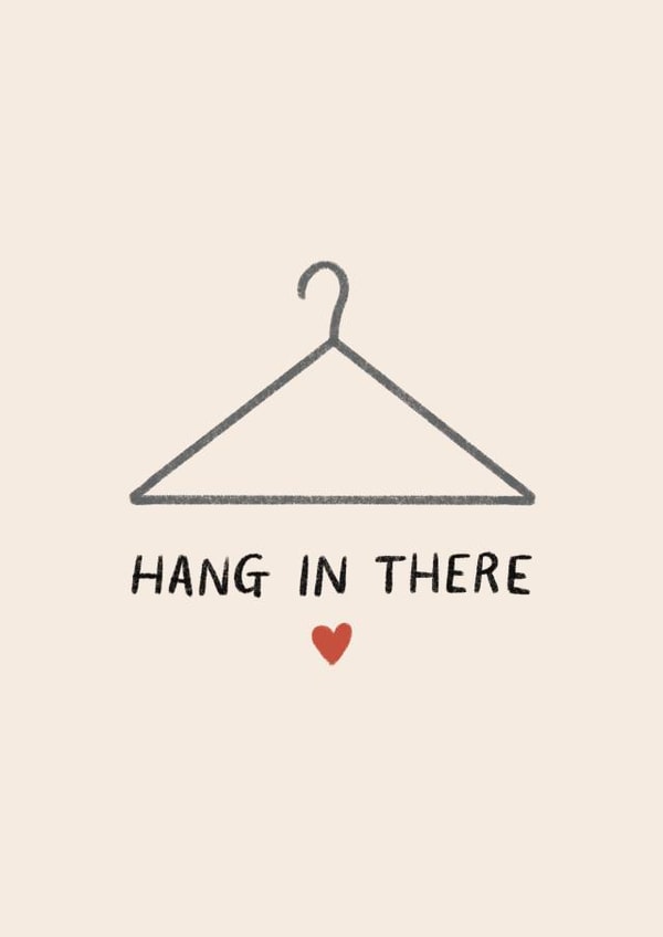 “Hang in There” Sympathy Card created by EilidhIllustrates