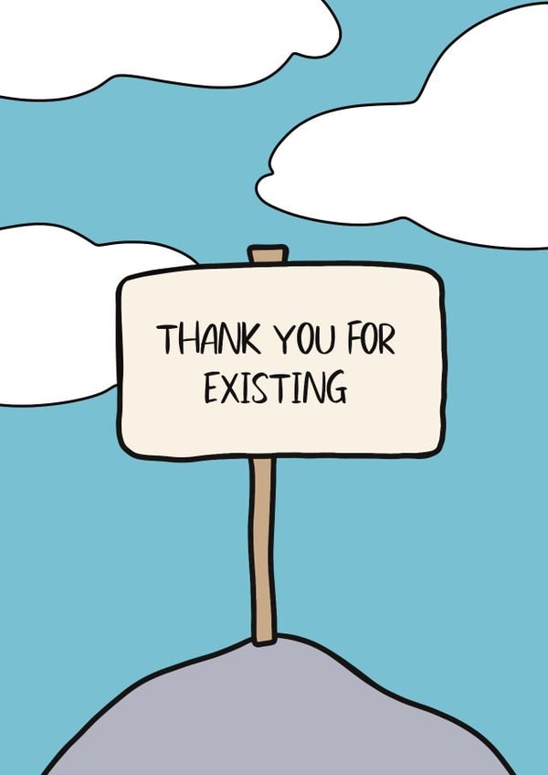 Thank you card created by Cards by Becky