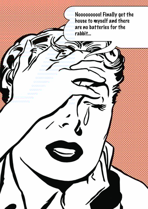 pop art vibrator created by devoncow graphic design