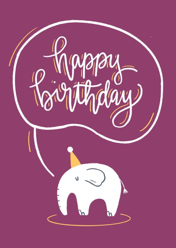 Elephant Birthday Party created by Charlotte Hill Vandenburg