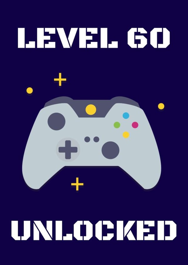 60th Birthday for Gamers created by Evezee