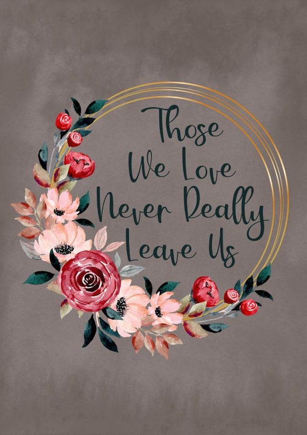 With Sympathy On Your Bereavement Floral Card created by Love Gifts