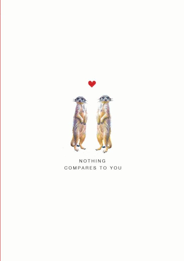 Compare the Meerkat Anniversary Card created by Sage Goodwin Illustrations