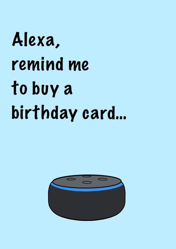 Alexa birthday card  created by SCHE BY MIMI