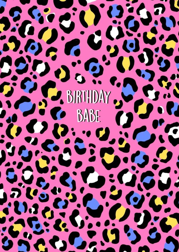 Birthday Babe created by Poppy & Mabel 