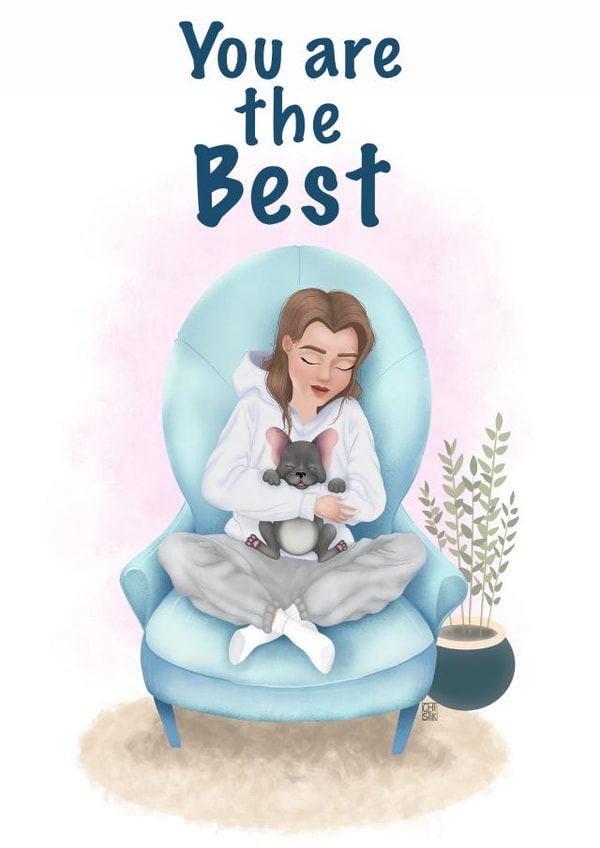 Best Friend  created by Yuliia Shtefan