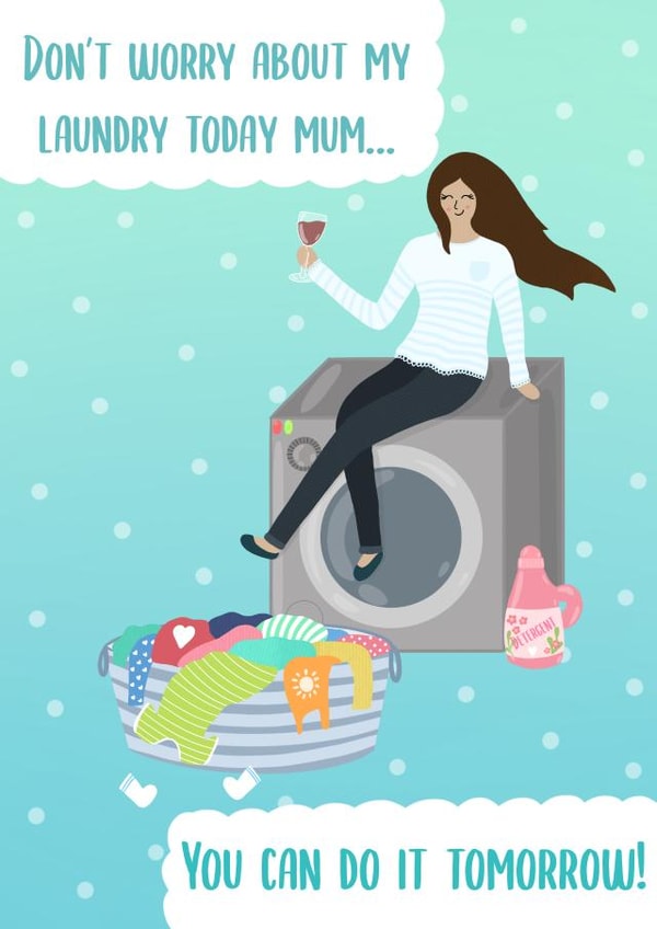 Mum birthday card created by Sophie Larsson