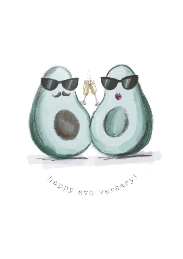 Happy Avo-versary! created by @doublepea_designs