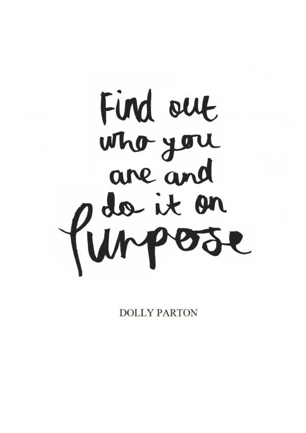 Dolly Parton Self Aware Quote Card created by Vivi Lake